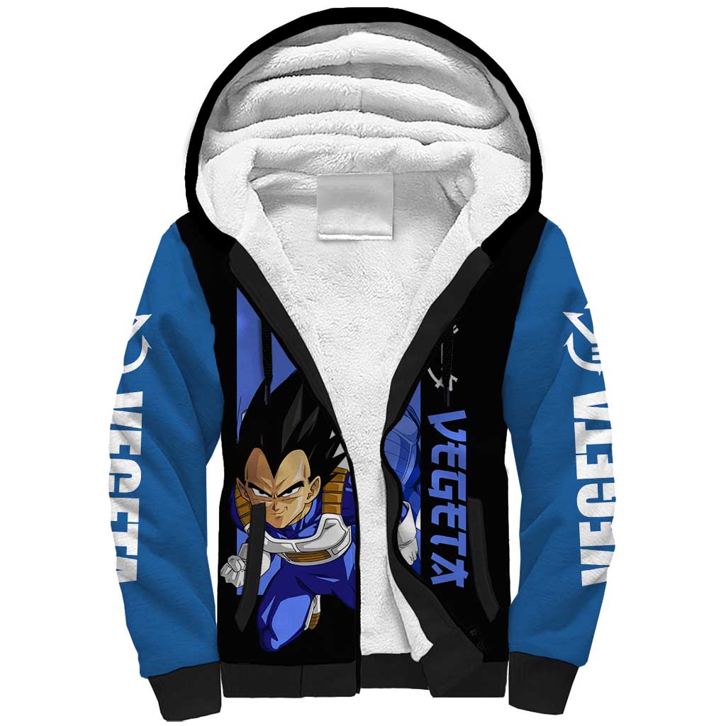 Vegeta - Dragon Ball Sherpa Hoodie Anime Style