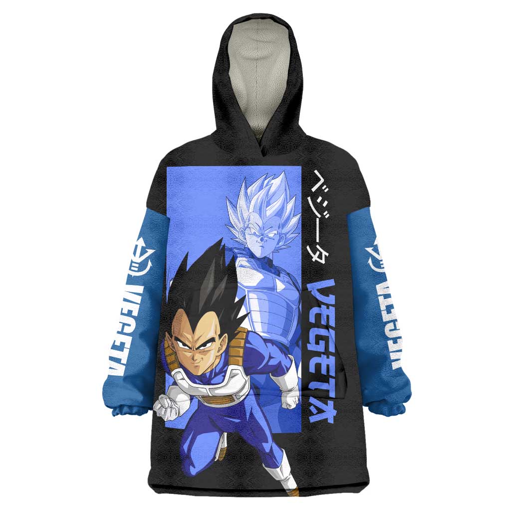 Vegeta - Dragon Ball Wearable Blanket Hoodie Anime Style