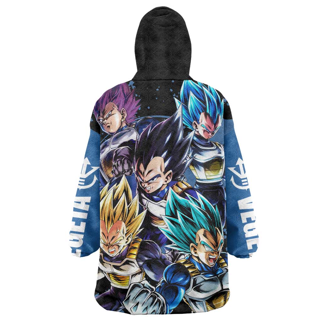 Vegeta - Dragon Ball Wearable Blanket Hoodie Anime Style