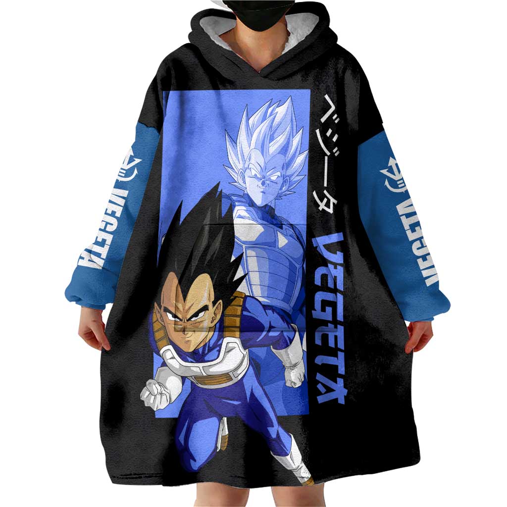 Vegeta - Dragon Ball Wearable Blanket Hoodie Anime Style