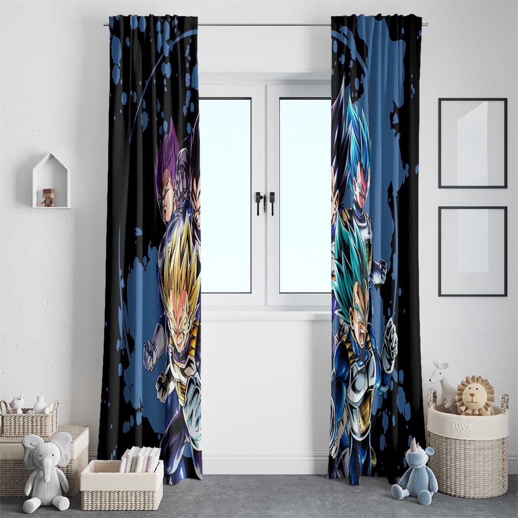 Vegeta - Dragon Ball Window Curtain Anime Style