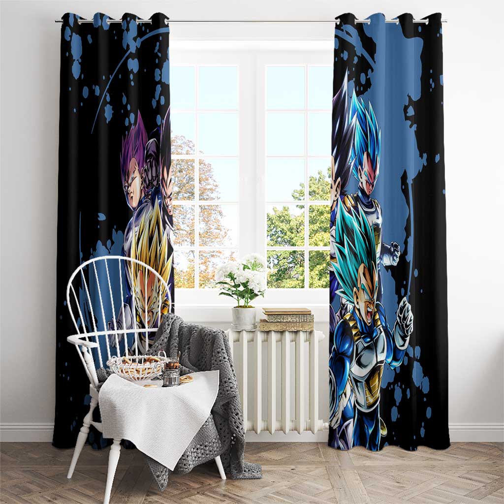 Vegeta - Dragon Ball Window Curtain Anime Style