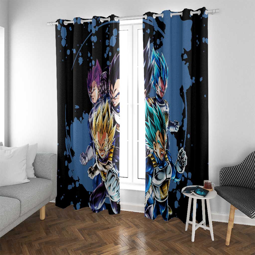 Vegeta - Dragon Ball Window Curtain Anime Style