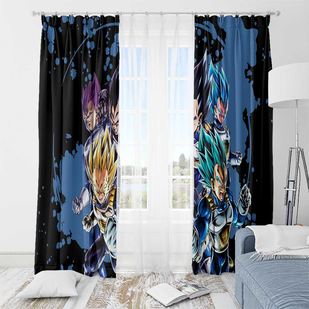 Vegeta - Dragon Ball Window Curtain Anime Style
