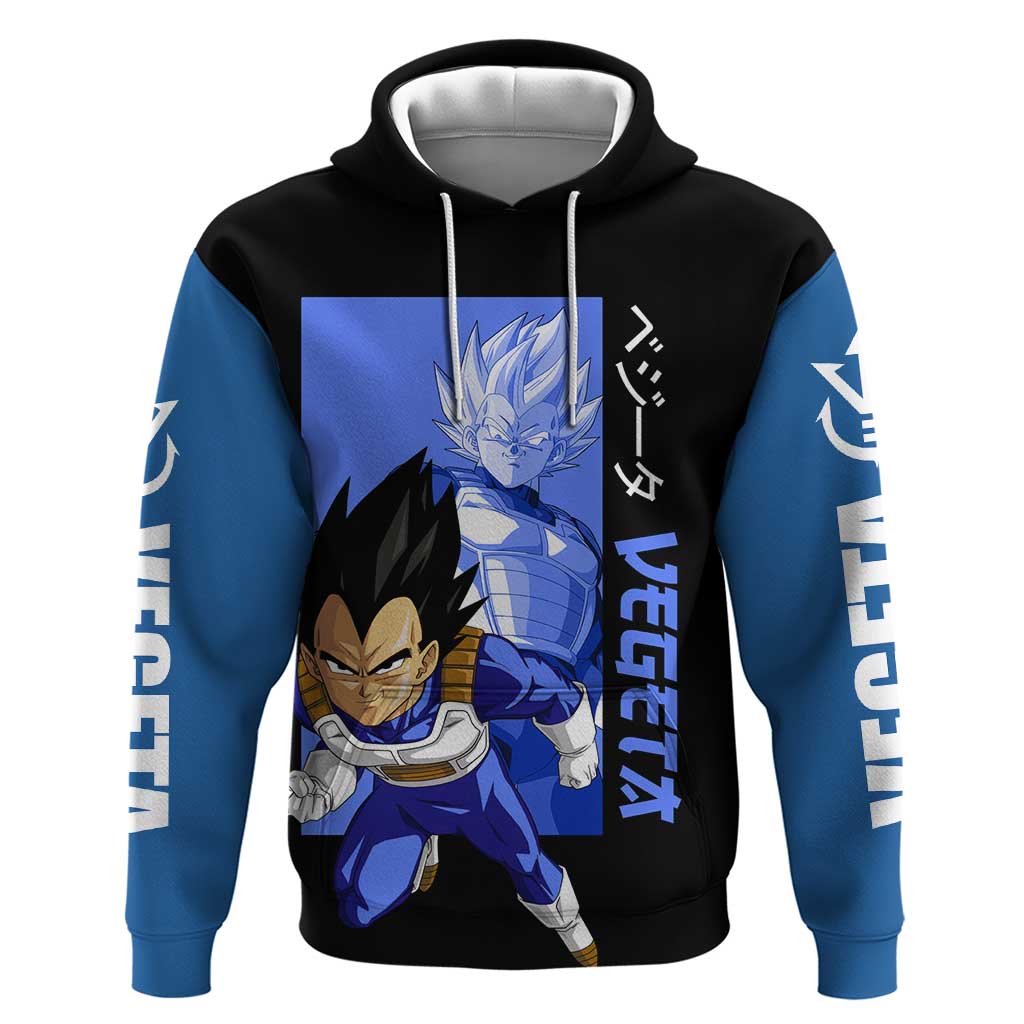 Vegeta - Dragon Ball Zip Hoodie Anime Style
