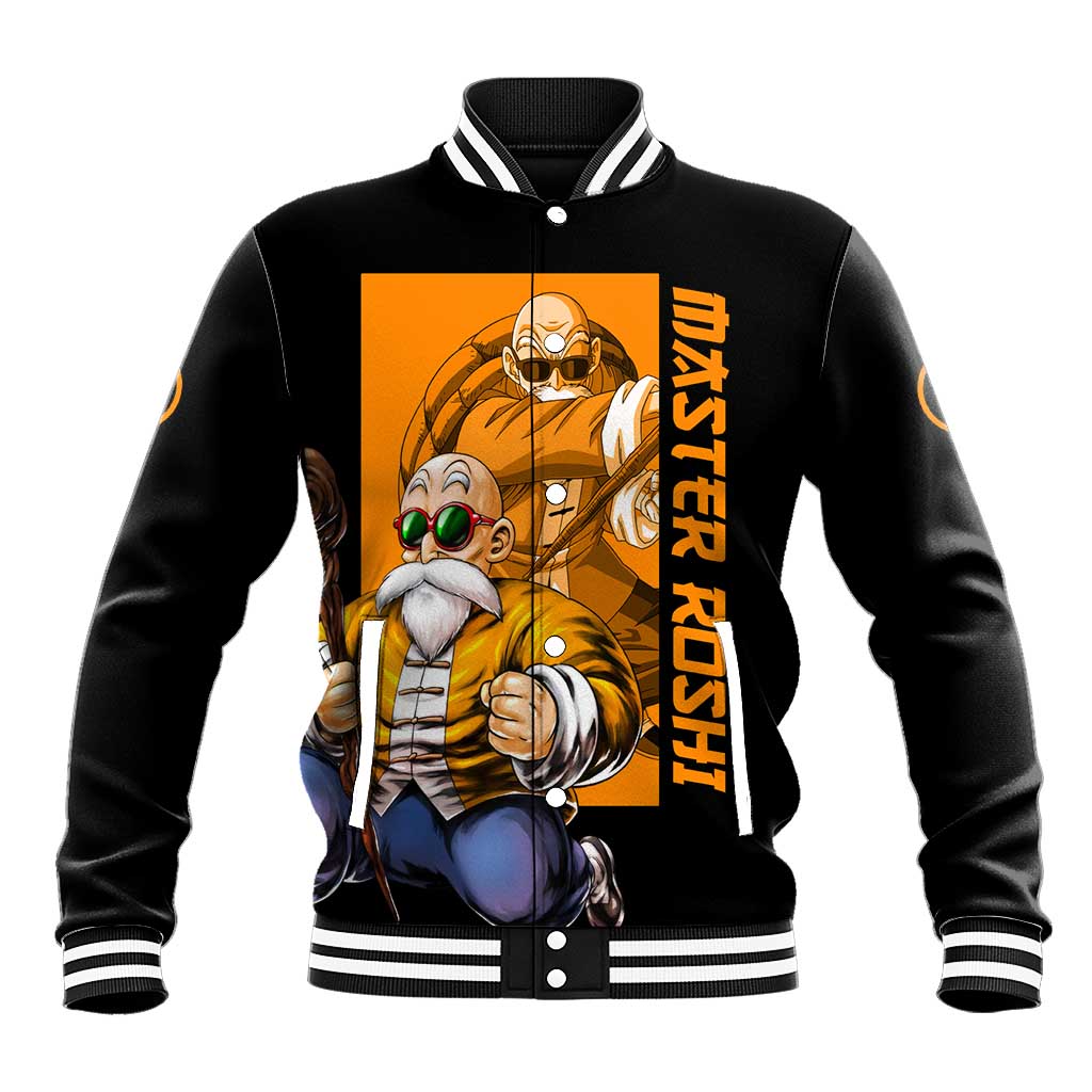 Master Roshi - Dragon Ball Z Baseball Jacket Anime Style