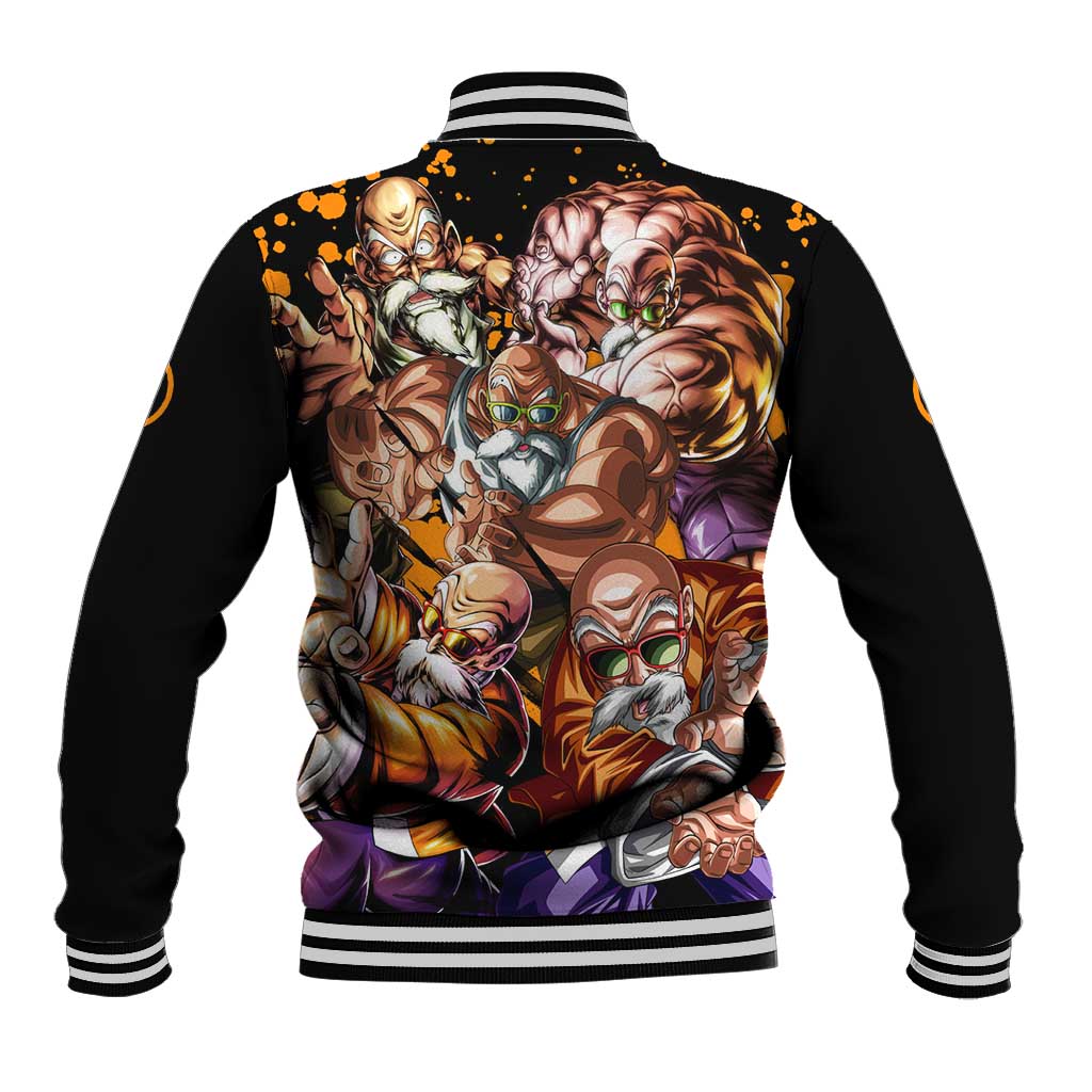 Master Roshi - Dragon Ball Z Baseball Jacket Anime Style