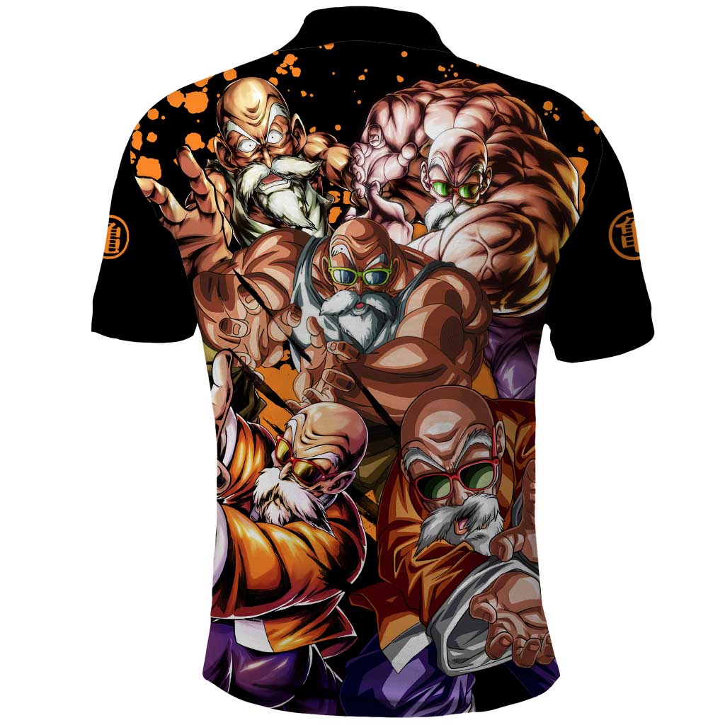 Master Roshi - Dragon Ball Z Polo Shirt Anime Style
