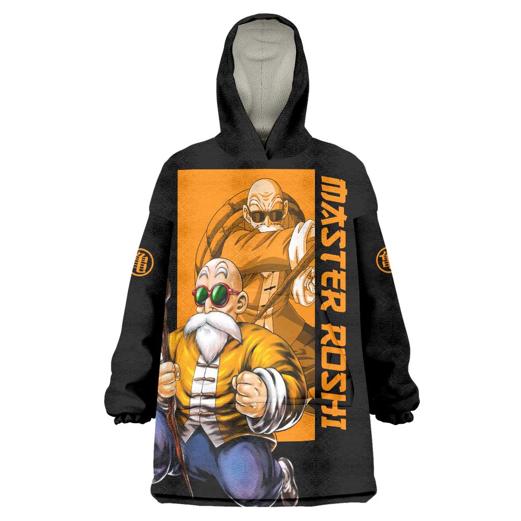 Master Roshi - Dragon Ball Z Wearable Blanket Hoodie Anime Style