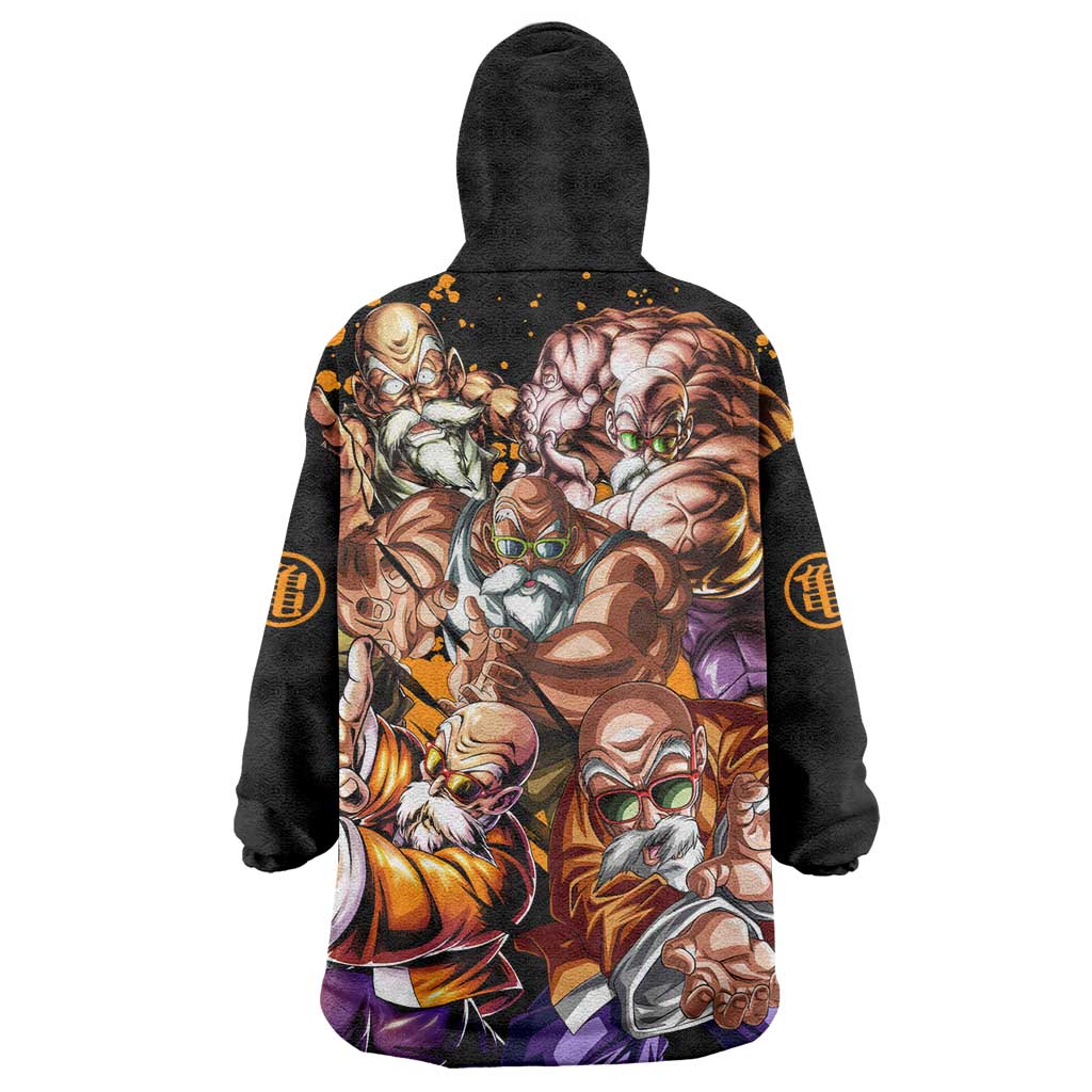 Master Roshi - Dragon Ball Z Wearable Blanket Hoodie Anime Style