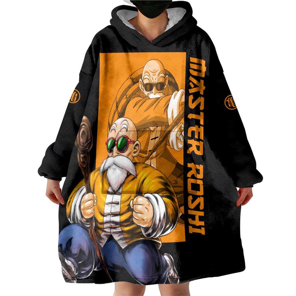 Master Roshi - Dragon Ball Z Wearable Blanket Hoodie Anime Style