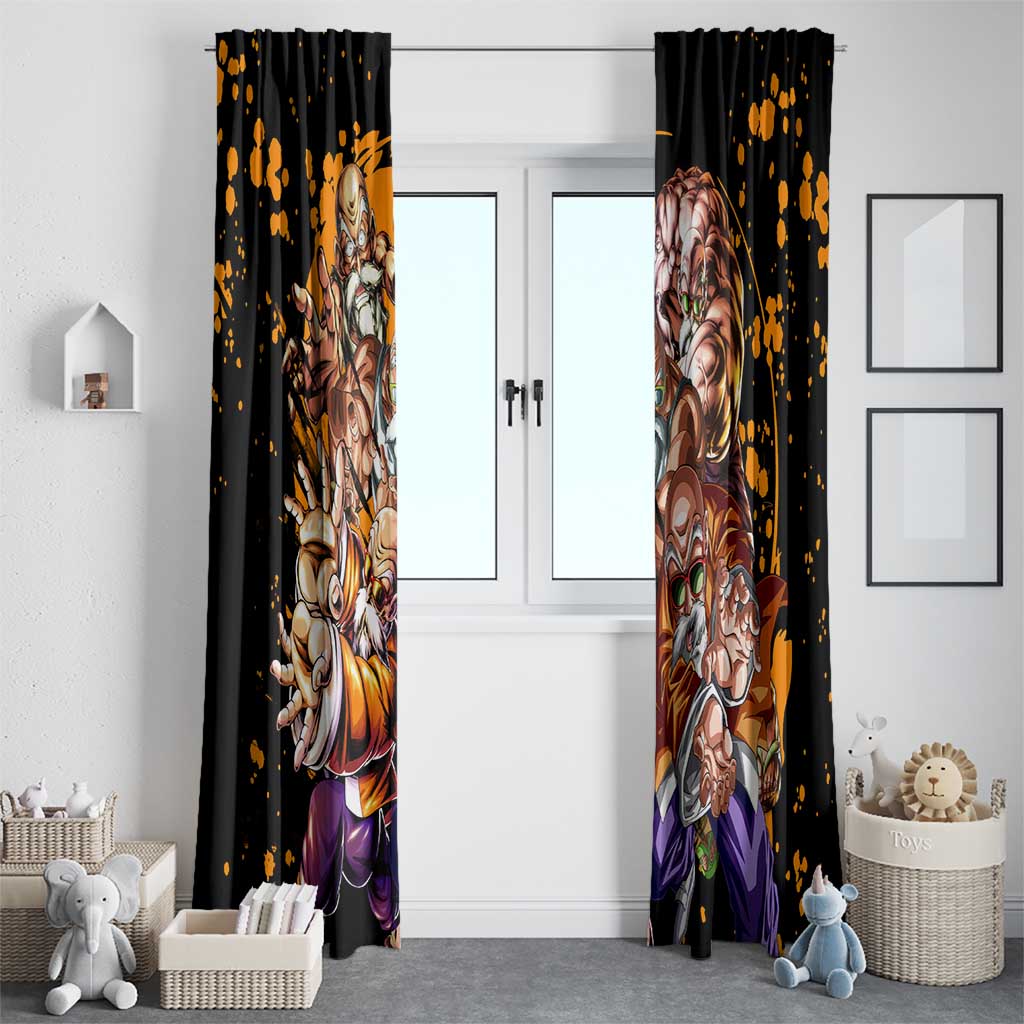 Master Roshi - Dragon Ball Z Window Curtain Anime Style