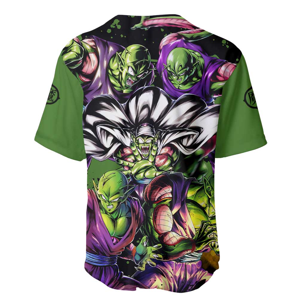 Piccolo - Dragon Ball Z Baseball Jersey Anime Style