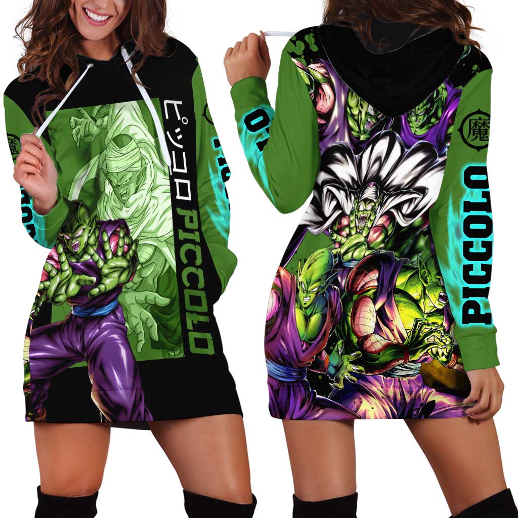 Piccolo - Dragon Ball Z Hoodie Dress Anime Style