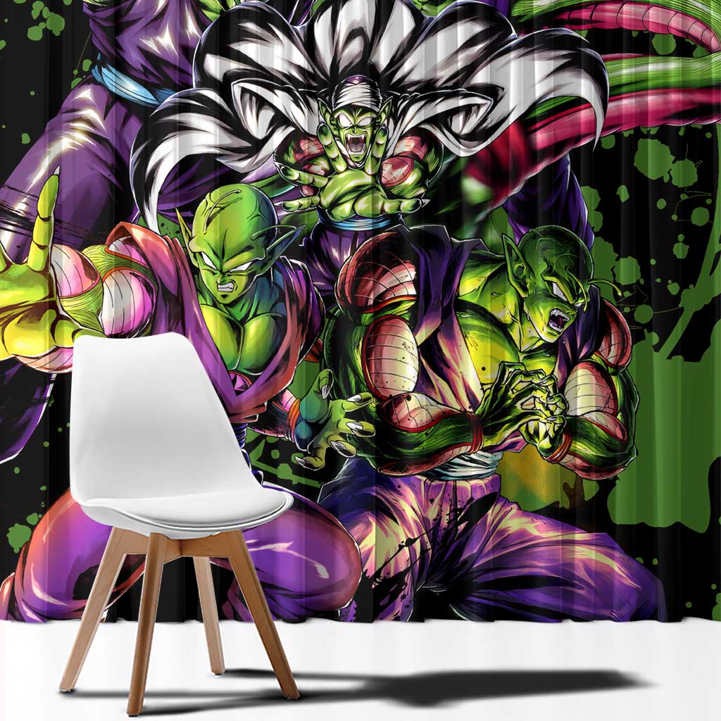 Piccolo - Dragon Ball Z Window Curtain Anime Style