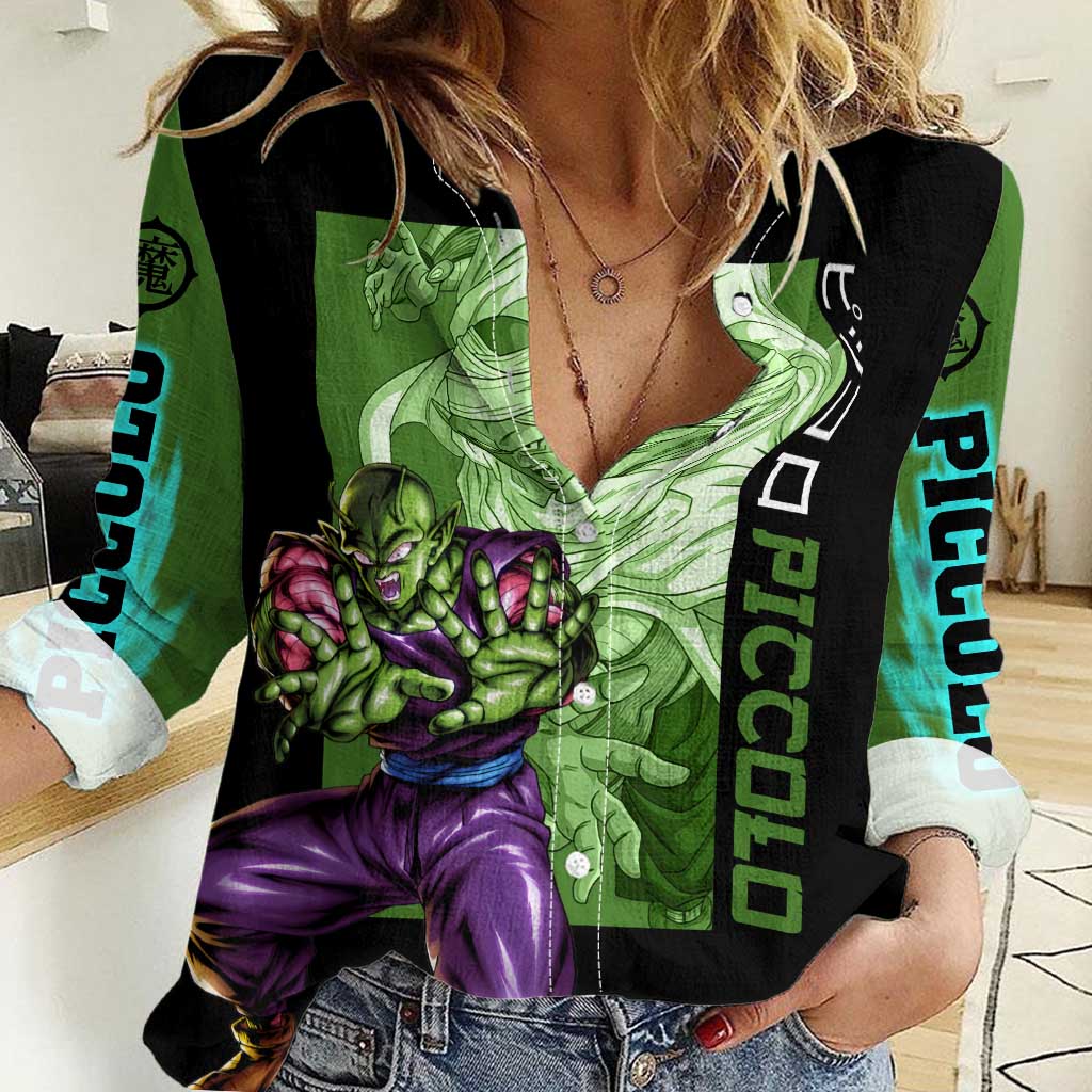Piccolo - Dragon Ball Z Women Casual Shirt Anime Style