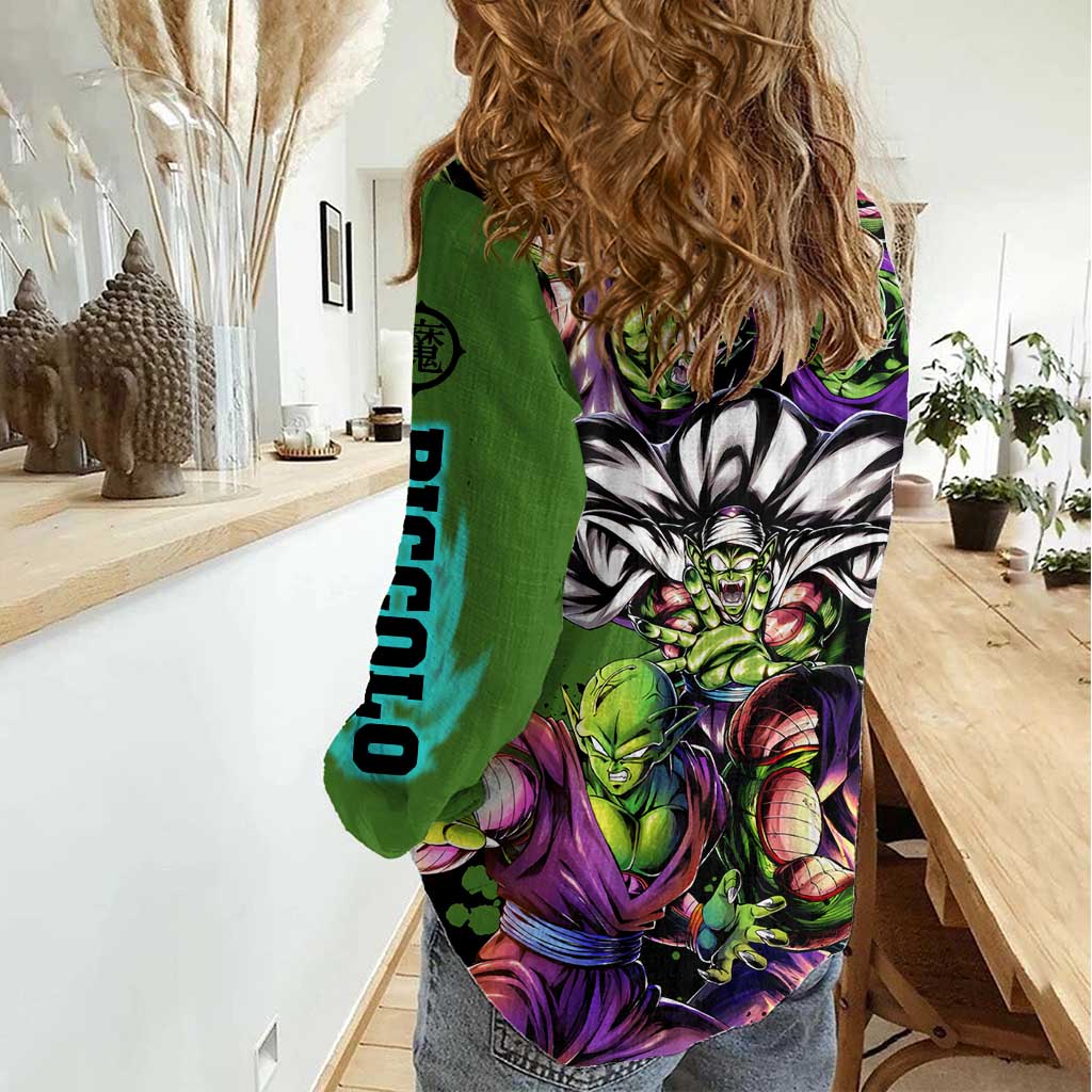 Piccolo - Dragon Ball Z Women Casual Shirt Anime Style