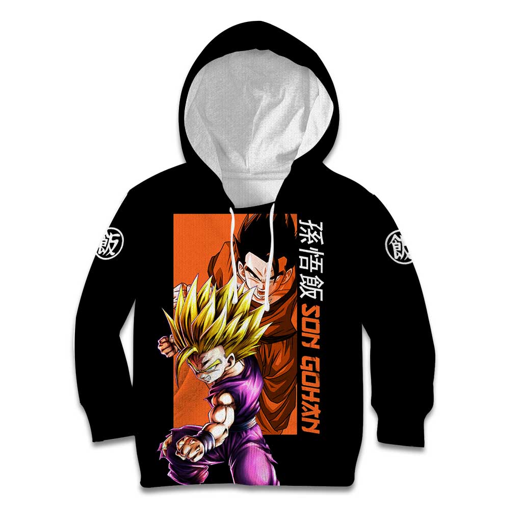 Son Gohan - Dragon Ball Kid Hoodie Anime Style