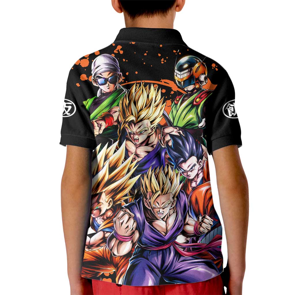 Son Gohan - Dragon Ball Kid Polo Shirt Anime Style