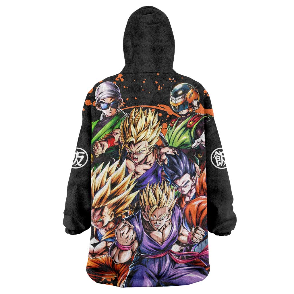 Son Gohan - Dragon Ball Wearable Blanket Hoodie Anime Style