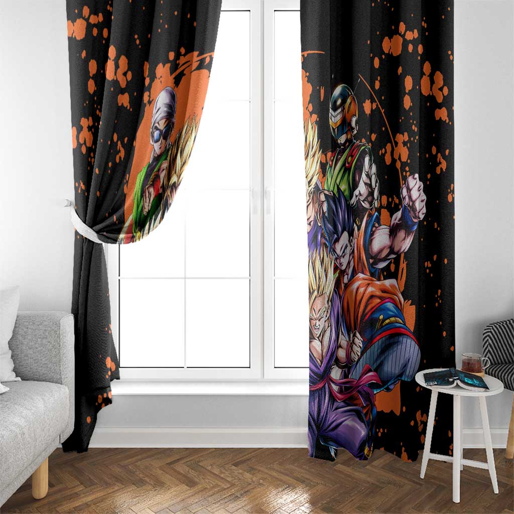 Son Gohan - Dragon Ball Window Curtain Anime Style