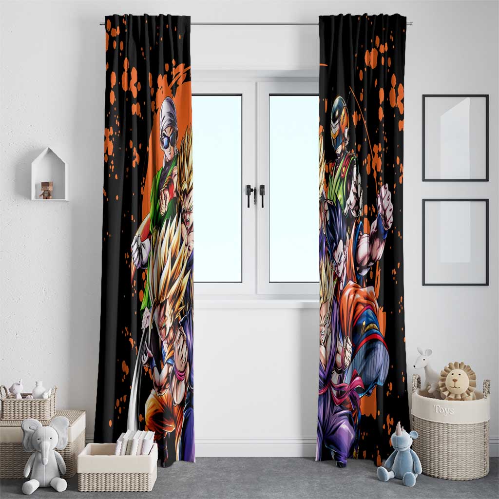 Son Gohan - Dragon Ball Window Curtain Anime Style