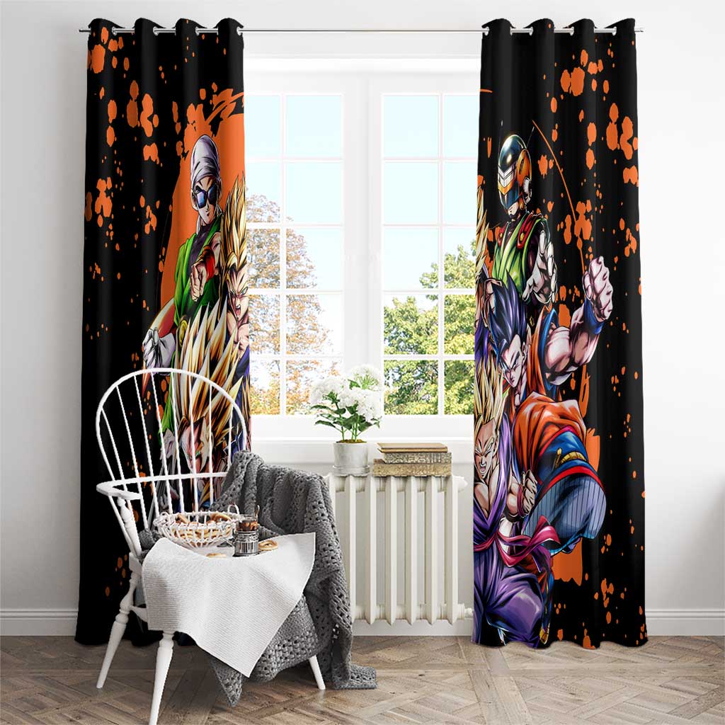 Son Gohan - Dragon Ball Window Curtain Anime Style