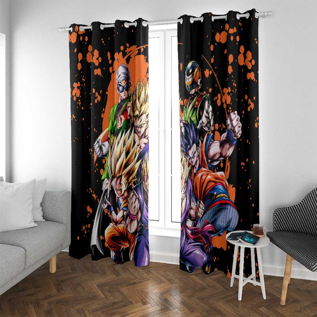 Son Gohan - Dragon Ball Window Curtain Anime Style