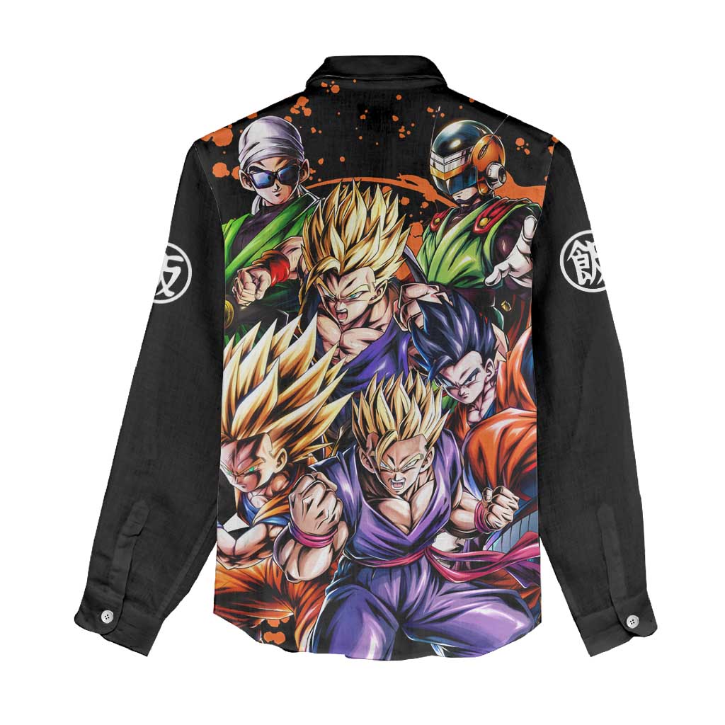 Son Gohan - Dragon Ball Women Casual Shirt Anime Style