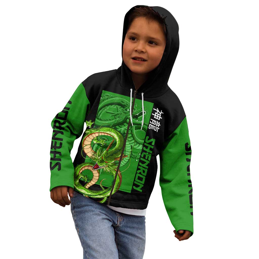 Shenron - Dragon Ball Kid Hoodie Anime Style