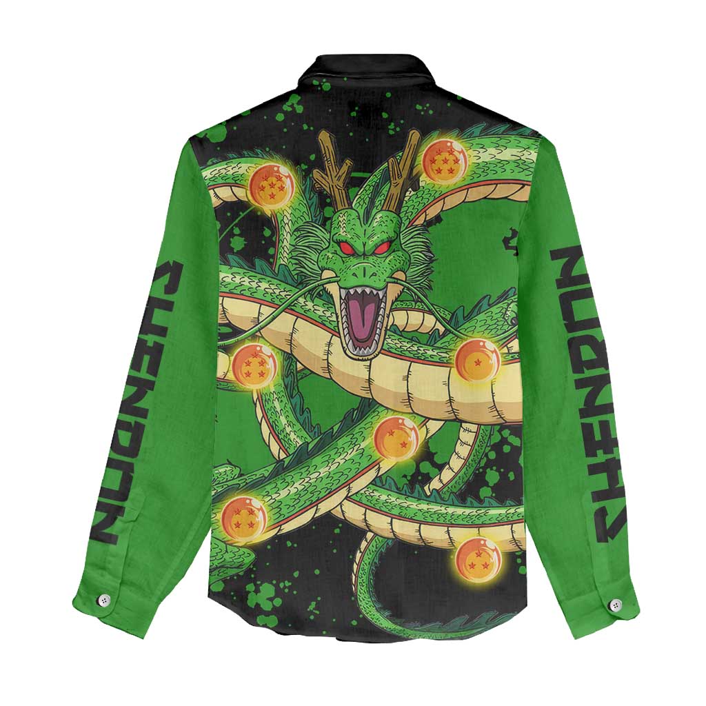 Shenron - Dragon Ball Women Casual Shirt Anime Style