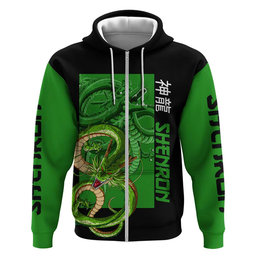 Shenron - Dragon Ball Zip Hoodie Anime Style