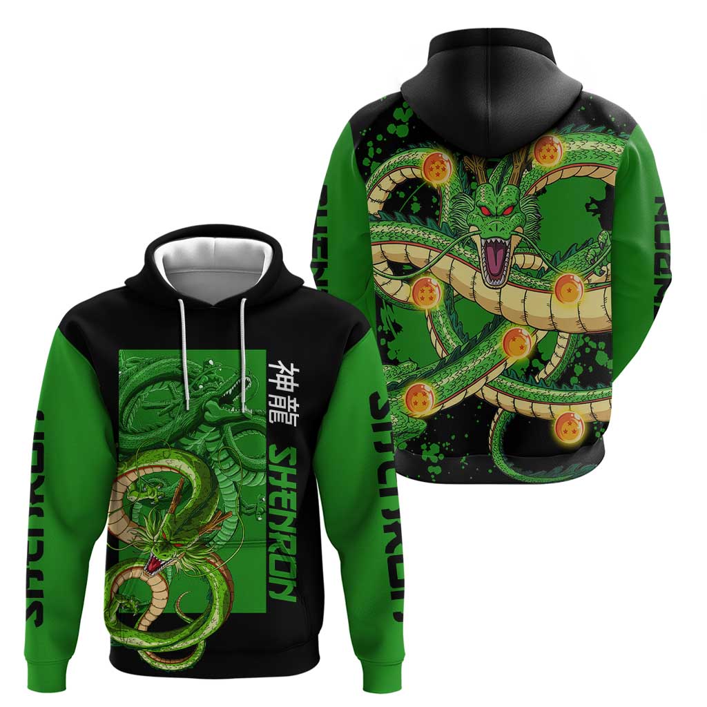 Shenron - Dragon Ball Zip Hoodie Anime Style