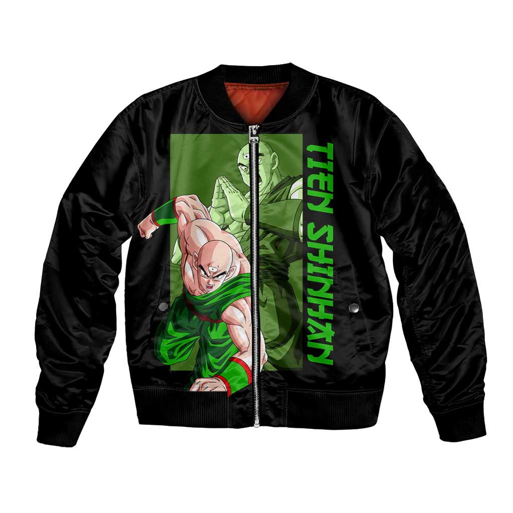 Tien Shinhan - Dragon Ball Z Bomber Jacket Anime Style