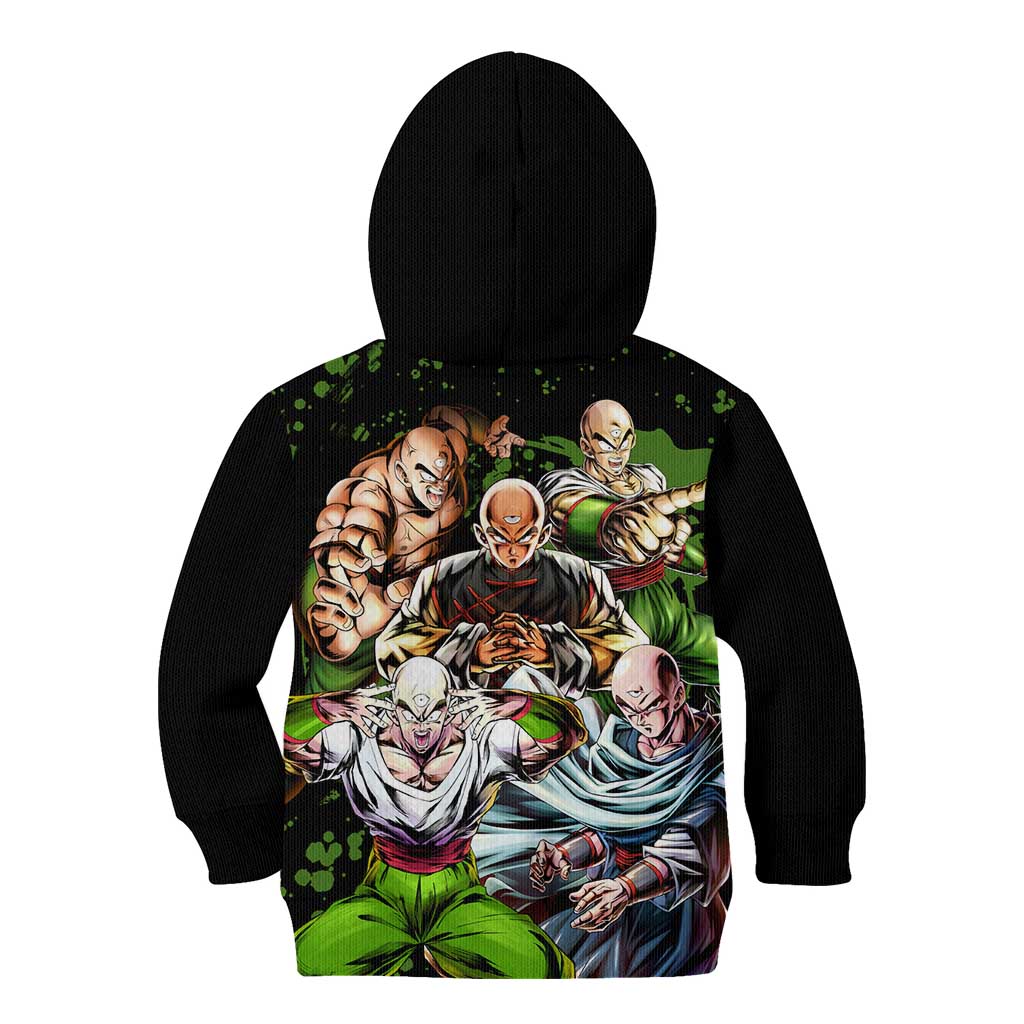 Tien Shinhan - Dragon Ball Z Kid Hoodie Anime Style