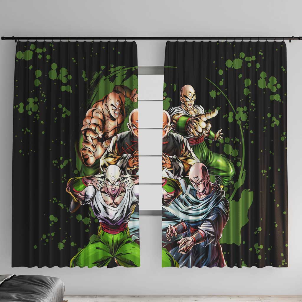 Tien Shinhan - Dragon Ball Z Window Curtain Anime Style
