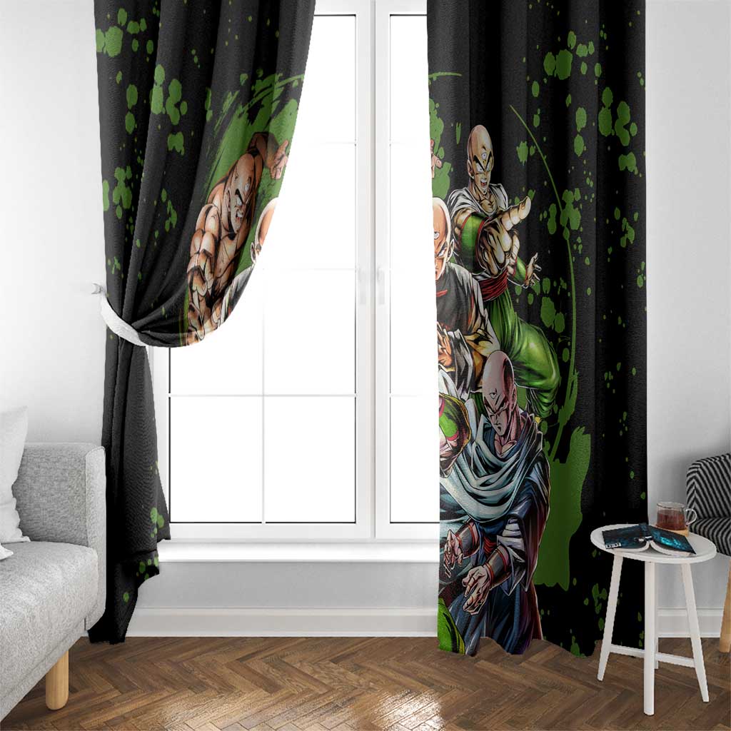 Tien Shinhan - Dragon Ball Z Window Curtain Anime Style