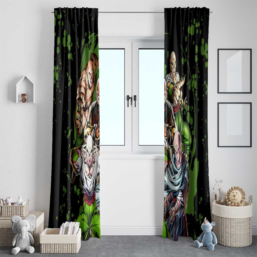 Tien Shinhan - Dragon Ball Z Window Curtain Anime Style