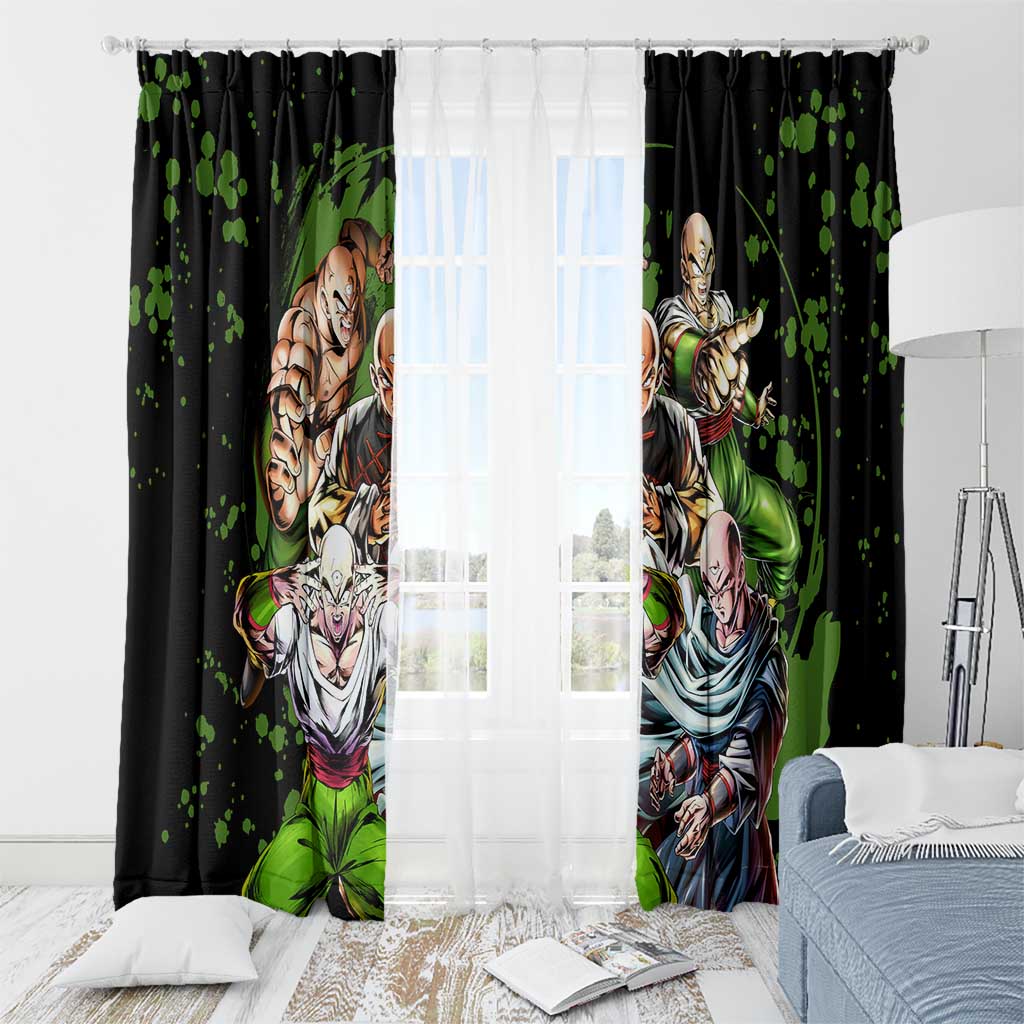 Tien Shinhan - Dragon Ball Z Window Curtain Anime Style