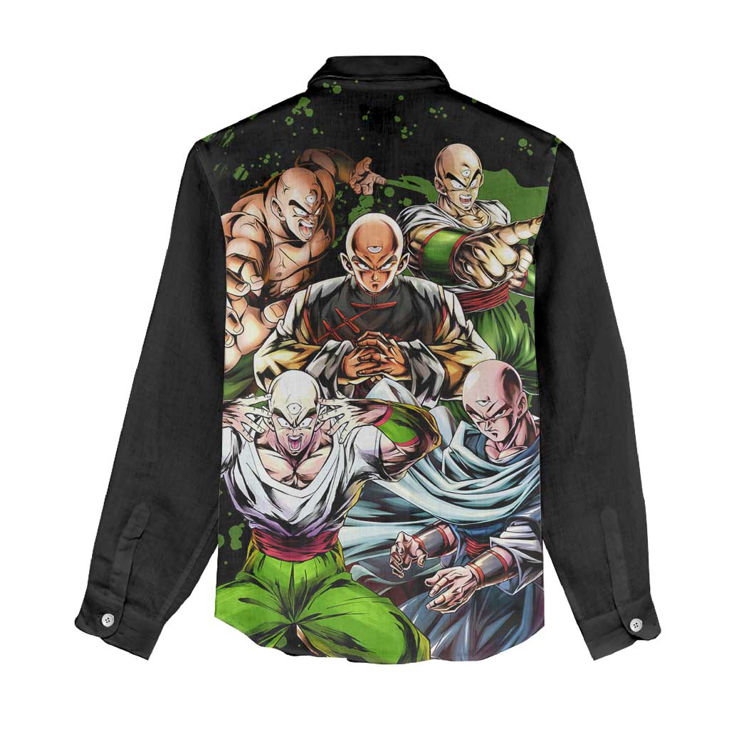 Tien Shinhan - Dragon Ball Z Women Casual Shirt Anime Style