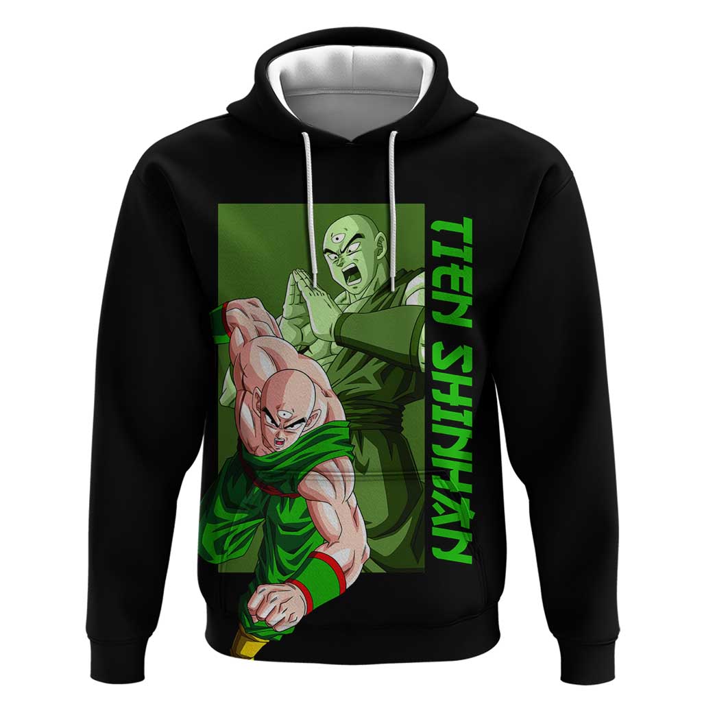 Tien Shinhan - Dragon Ball Z Zip Hoodie Anime Style