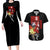 Jiren - Dragon Ball Couples Matching Long Sleeve Bodycon Dress and Hawaiian Shirt Anime Style