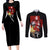 Jiren - Dragon Ball Couples Matching Long Sleeve Bodycon Dress and Long Sleeve Button Shirt Anime Style