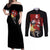 Jiren - Dragon Ball Couples Matching Off Shoulder Maxi Dress and Long Sleeve Button Shirt Anime Style