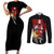 Jiren - Dragon Ball Couples Matching Short Sleeve Bodycon Dress and Long Sleeve Button Shirt Anime Style