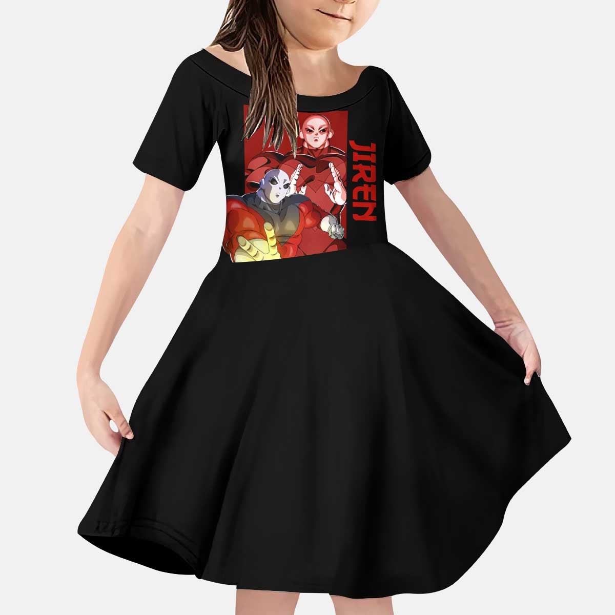 Jiren - Dragon Ball Kid Short Sleeve Dress Anime Style