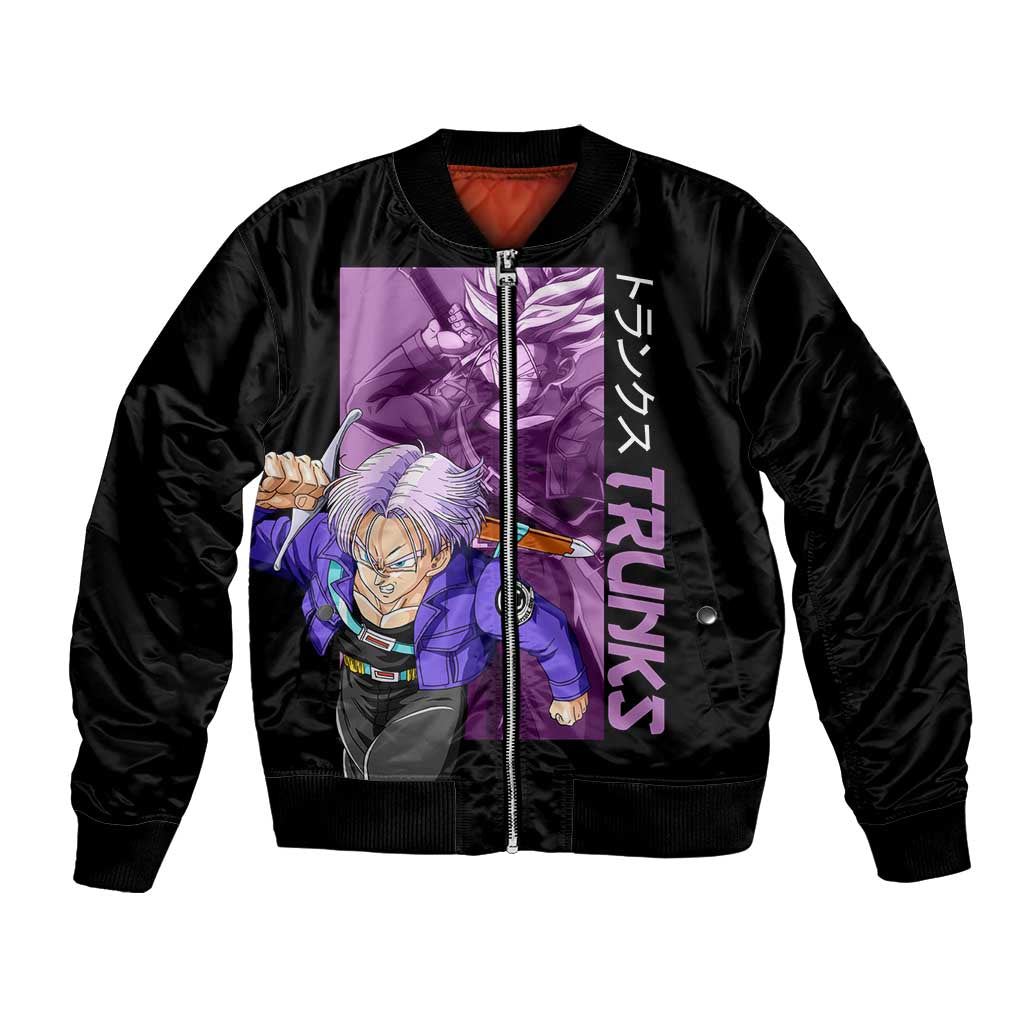Trunks - Dragon Ball Z Bomber Jacket Anime Style