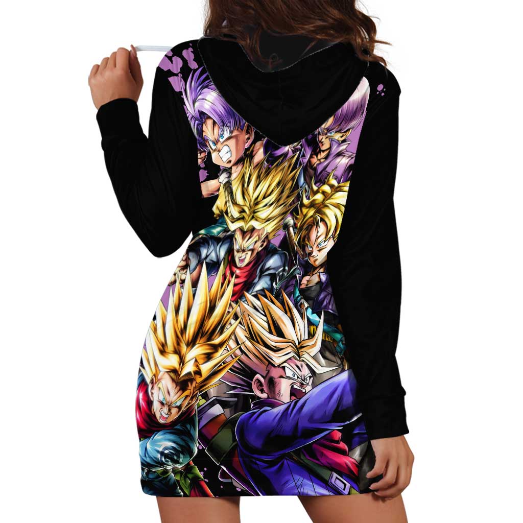 Trunks - Dragon Ball Z Hoodie Dress Anime Style