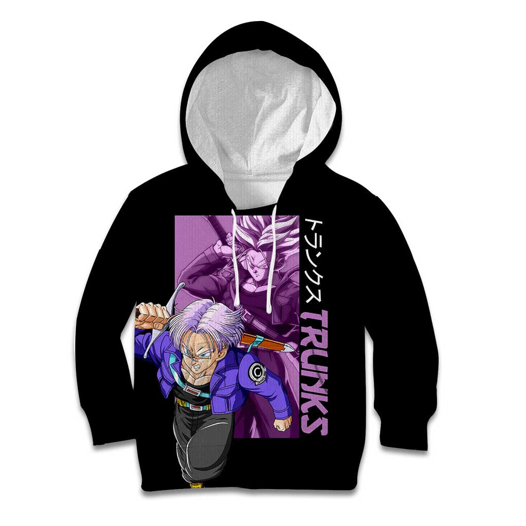 Trunks - Dragon Ball Z Kid Hoodie Anime Style