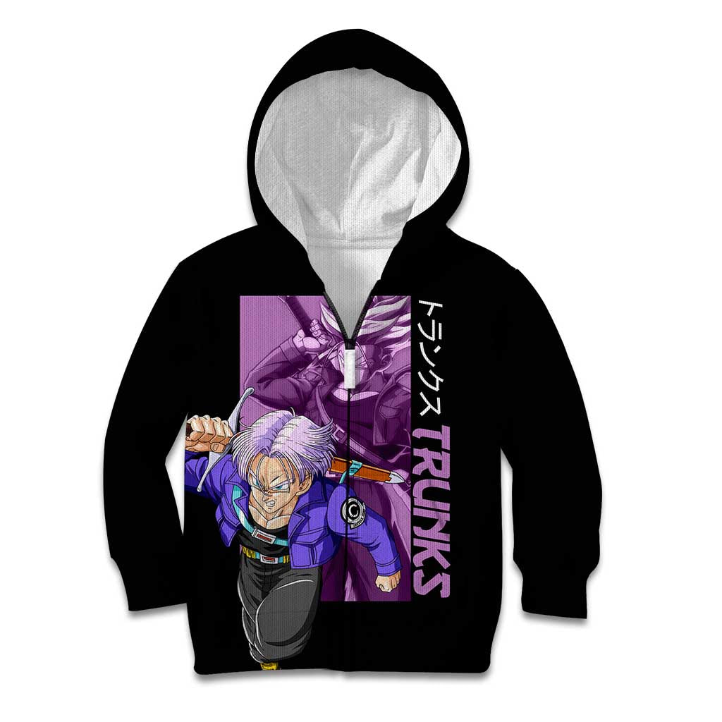 Trunks - Dragon Ball Z Kid Hoodie Anime Style